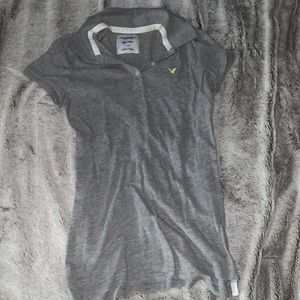 american eagle collard tee